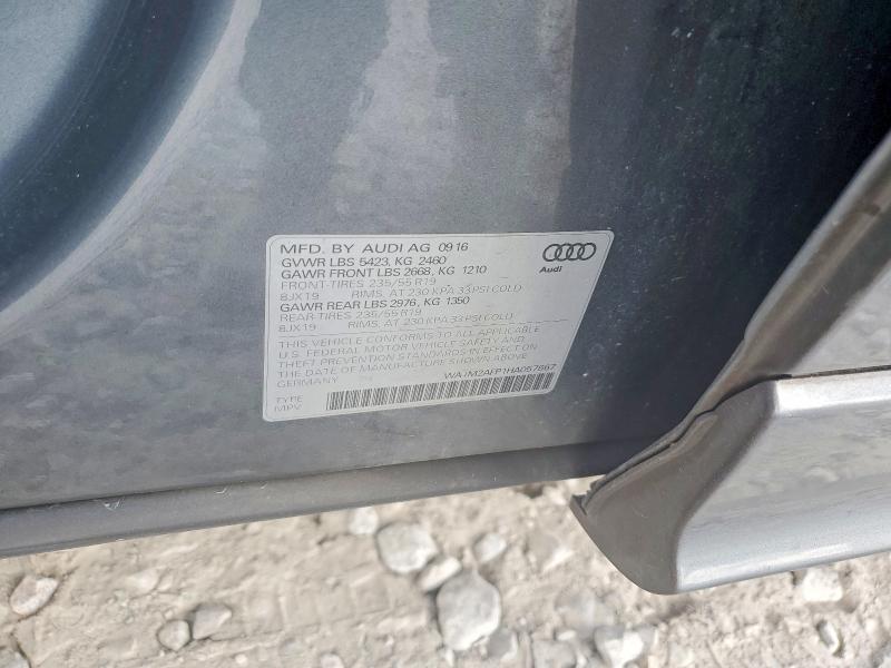 Продажа на аукционе авто 2017 Audi Q5, vin: WA1M2AFP1HA057667, номер лота: 41699376