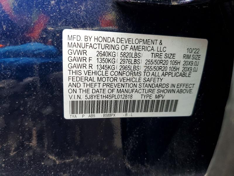 Продаж на аукціоні авто 2023 Acura Mdx, vin: 5J8YE1H45PL012818, номер лоту: 48249326