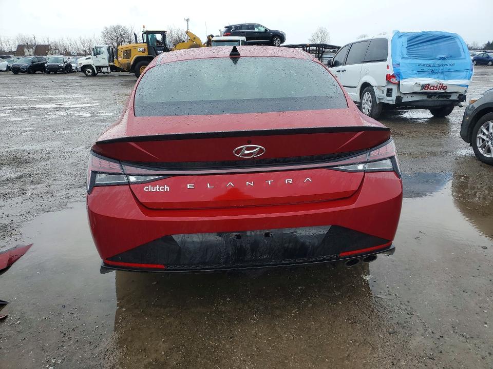 46044746 :رقم المزاد ، KMHLR4AF2NU296812 vin ، 2022 Hyundai Elantra مزاد بيع