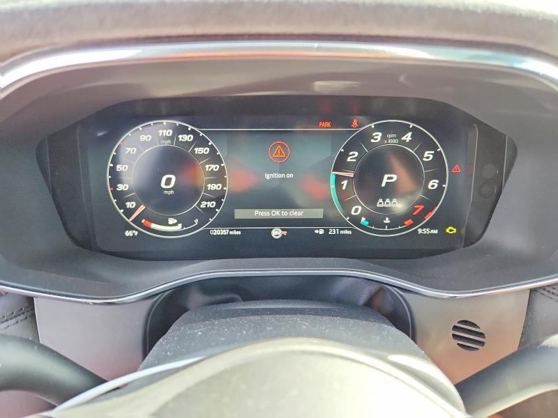2024 Jaguar F-pace მანქანა იყიდება აუქციონზე, vin: SADCZ2EE0RA739609, აუქციონის ნომერი: 47965696