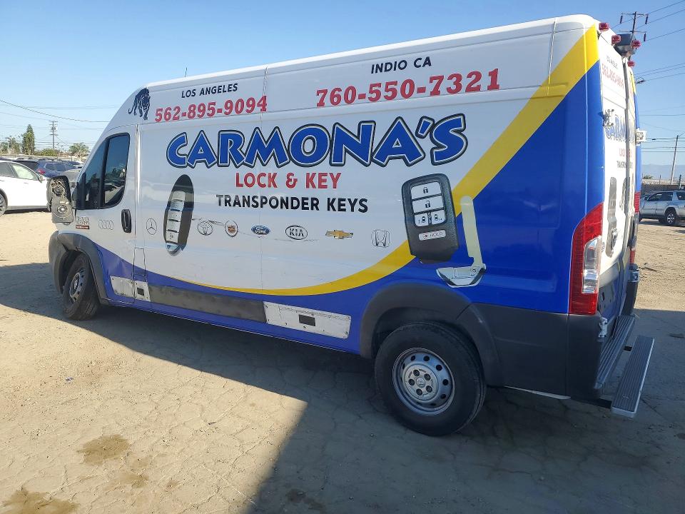 41936186 :رقم المزاد ، 3C6TRVDG1HE551765 vin ، 2017 Ram Promaster 2500 مزاد بيع