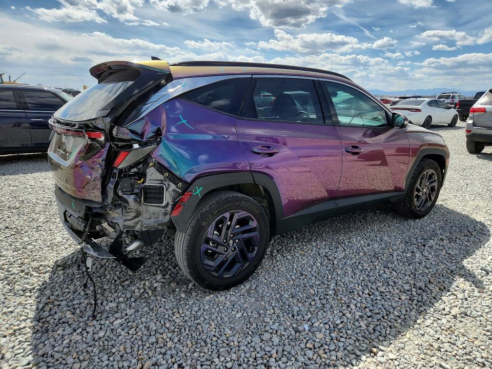 47105086 :رقم المزاد ، KM8JEDD13SU337351 vin ، 2025 Hyundai Tucson Hybrid مزاد بيع