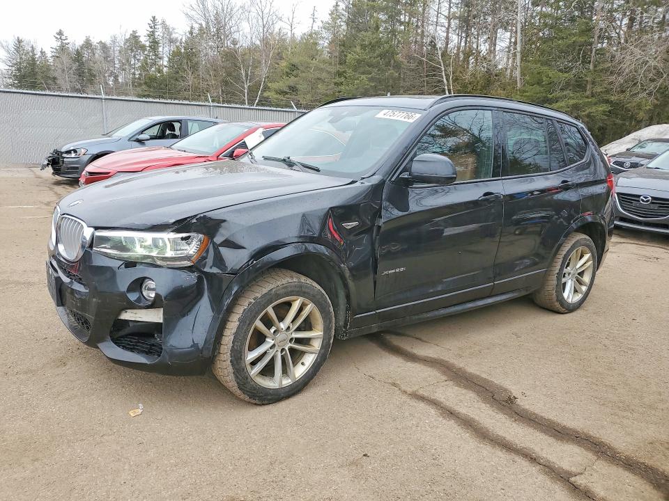 2017 Bmw X3 მანქანა იყიდება აუქციონზე, vin: 5UXWX9C33H0W71124, აუქციონის ნომერი: 47577766