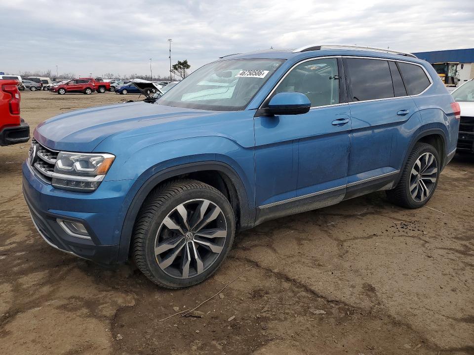 2019 Volkswagen Atlas მანქანა იყიდება აუქციონზე, vin: 1V2NR2CA9KC599864, აუქციონის ნომერი: 46750586