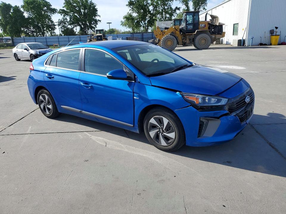 Продаж на аукціоні авто 2017 Hyundai Ioniq Hybrid, vin: KMHC75LC9HU057695, номер лоту: 47754306