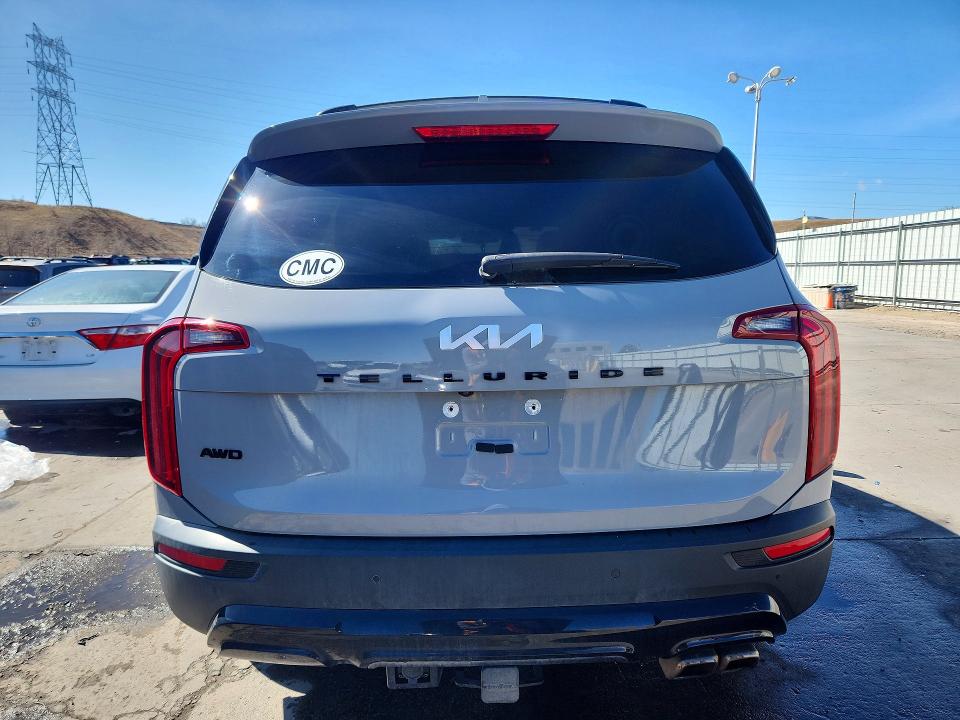 41985226 :رقم المزاد ، 5XYP3DHC4NG200005 vin ، 2022 Kia Telluride مزاد بيع