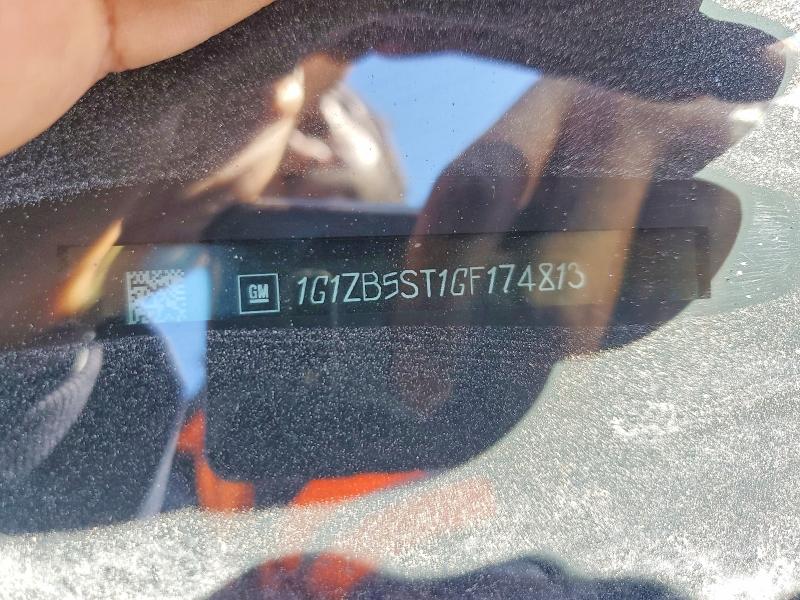 2016 Chevrolet Malibu მანქანა იყიდება აუქციონზე, vin: 1G1ZB5ST1GF174813, აუქციონის ნომერი: 46863136