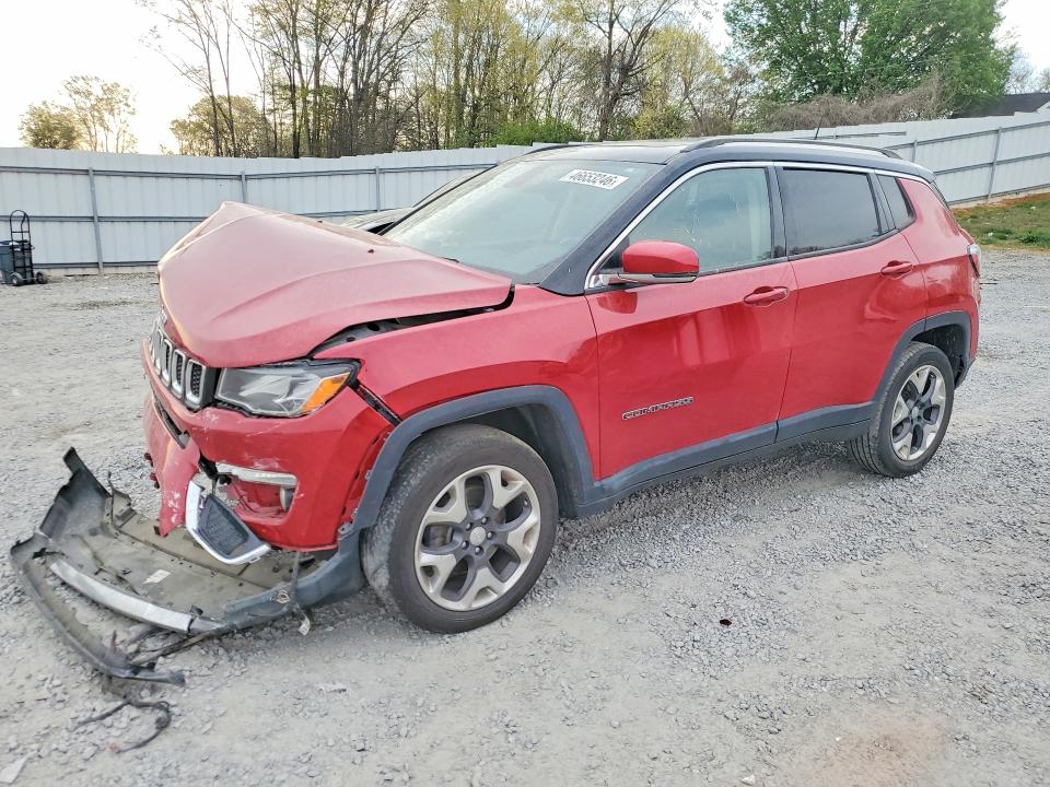 47975776 :رقم المزاد ، 3C4NJDCB6JT223039 vin ، 2018 Jeep Compass مزاد بيع
