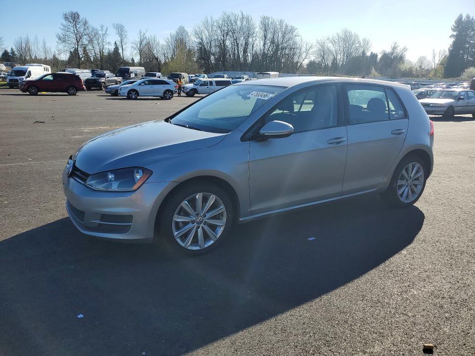 47553496 :رقم المزاد ، 3VW2A7AU3FM014218 vin ، 2015 Volkswagen Golf مزاد بيع