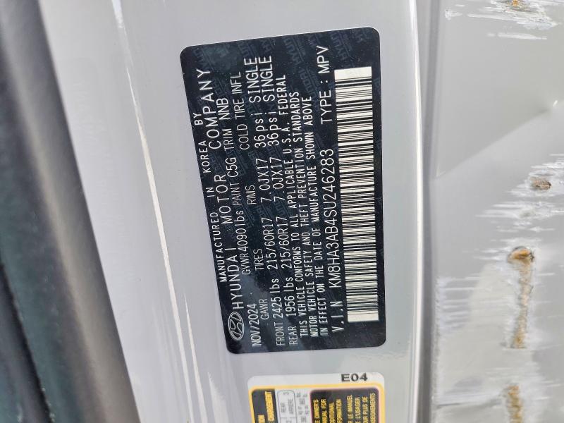 Aukcja sprzedaży 2025 Hyundai Kona, vin: KM8HA3AB4SU246283, numer aukcji: 46900926