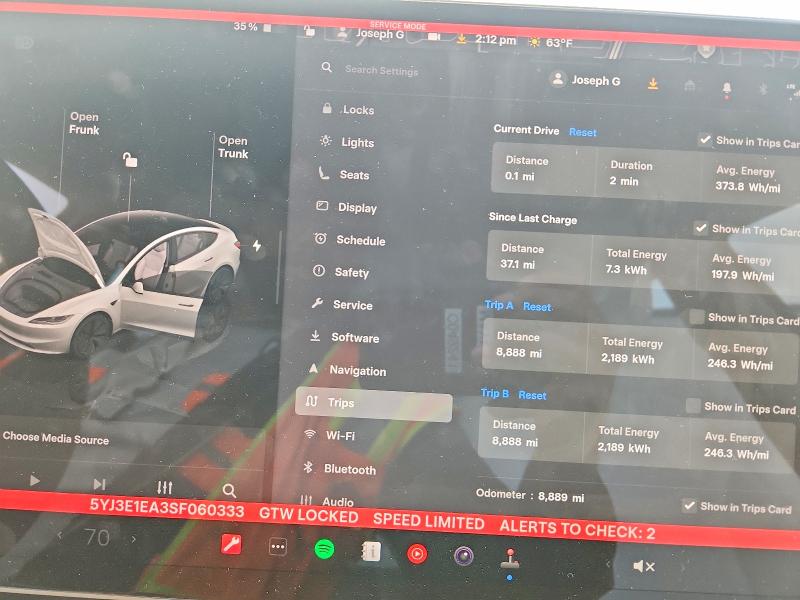 Продажа на аукционе авто 2025 Tesla Model 3, vin: 5YJ3E1EA3SF060333, номер лота: 46555596