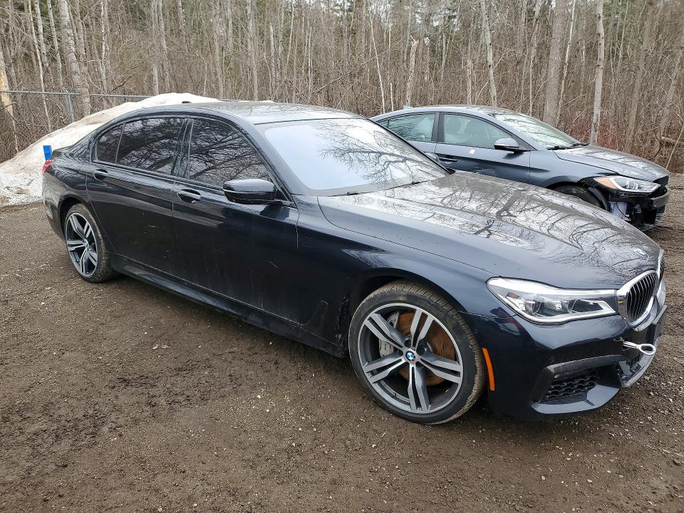 2019 Bmw 750 მანქანა იყიდება აუქციონზე, vin: WBA7F2C5XKB239009, აუქციონის ნომერი: 47008936