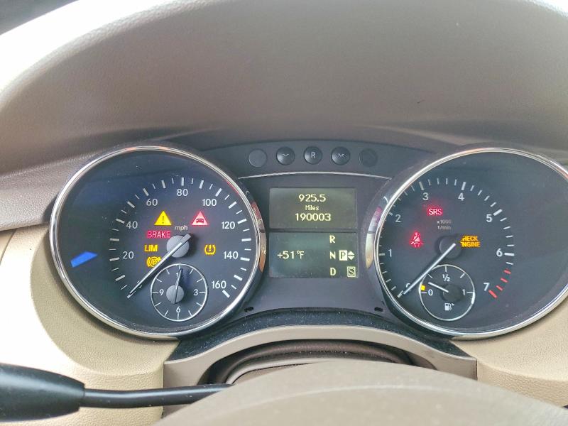 45832526 :رقم المزاد ، 4JGCB65E39A089564 vin ، 2009 Mercedes-benz R مزاد بيع