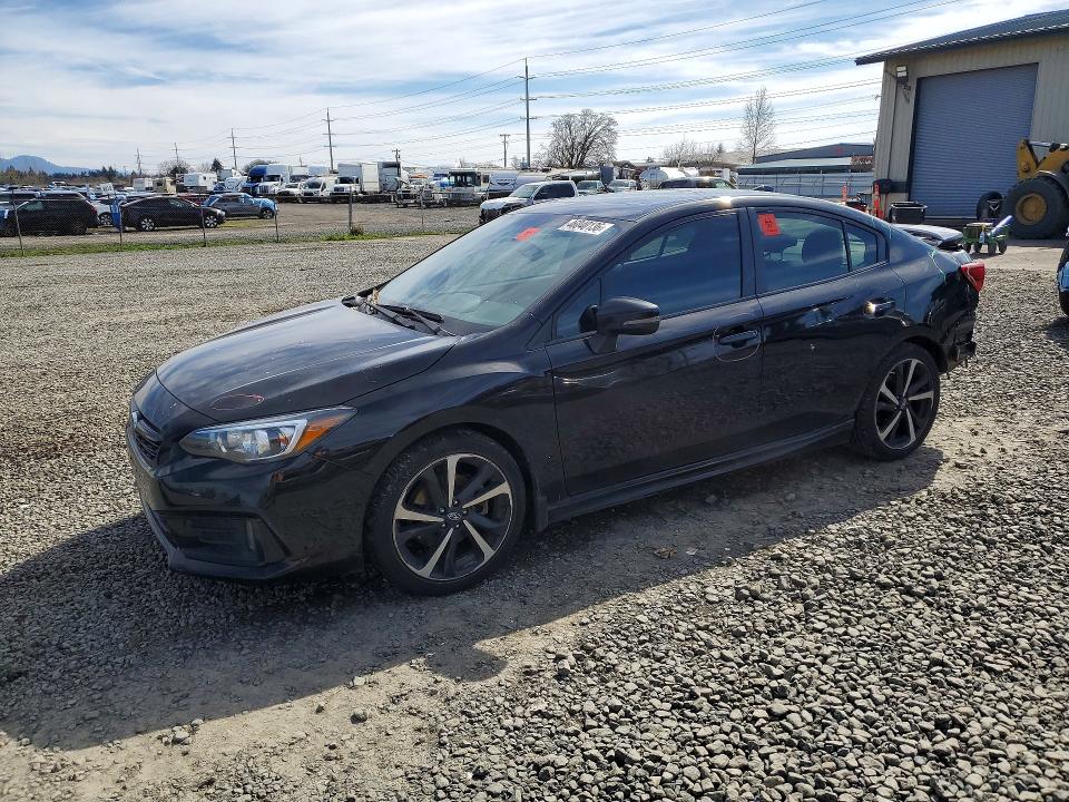 2021 Subaru Impreza მანქანა იყიდება აუქციონზე, vin: 4S3GKAM65M3603687, აუქციონის ნომერი: 46040136