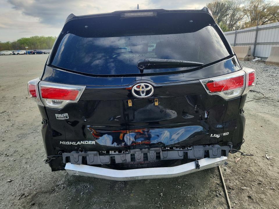 2016 Toyota Highlander მანქანა იყიდება აუქციონზე, vin: 5TDYKRFH2GS171127, აუქციონის ნომერი: 47730166