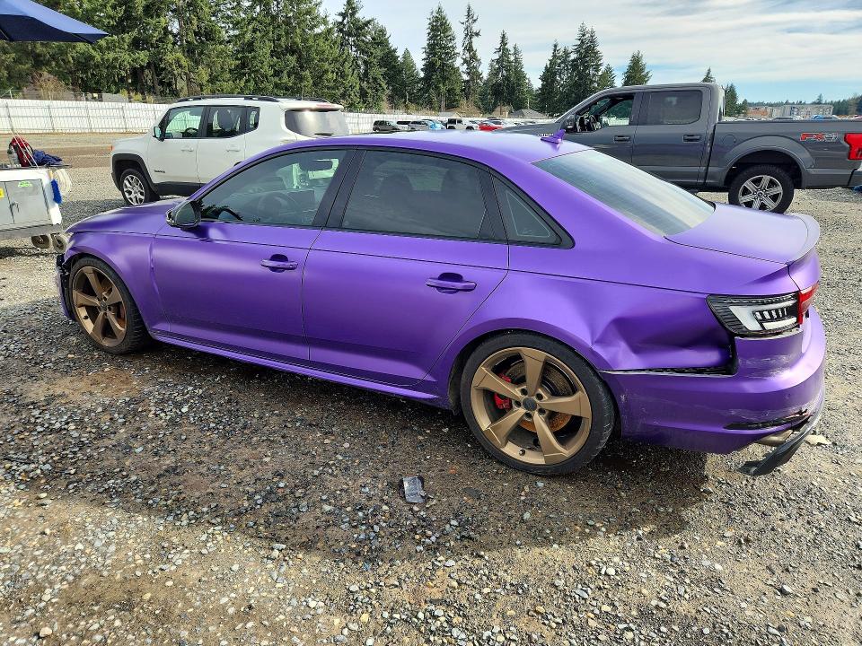 2019 Audi S4 მანქანა იყიდება აუქციონზე, vin: WAUC4AF49KA074139, აუქციონის ნომერი: 45749196