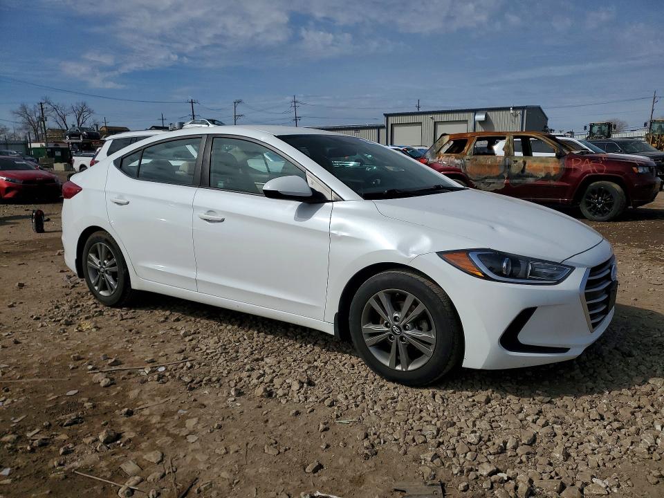 2018 Hyundai Elantra მანქანა იყიდება აუქციონზე, vin: 5NPD84LF0JH331960, აუქციონის ნომერი: 46628596