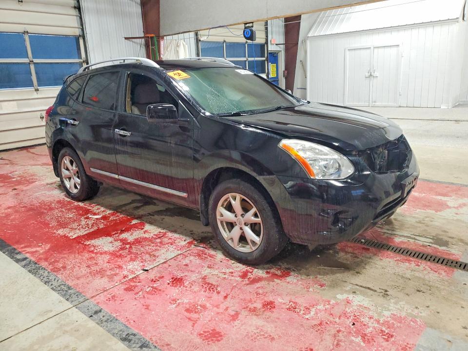 48045996 :رقم المزاد ، JN8AS5MV8BW686178 vin ، 2011 Nissan Rogue مزاد بيع