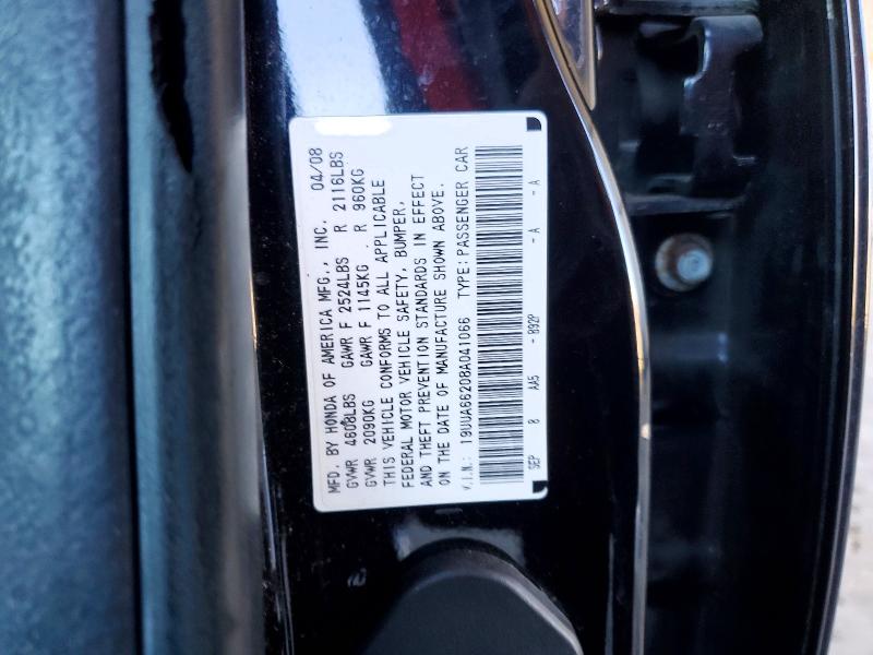 Продажа на аукционе авто 2008 Acura Tl, vin: 19UUA66208A041066, номер лота: 46042296