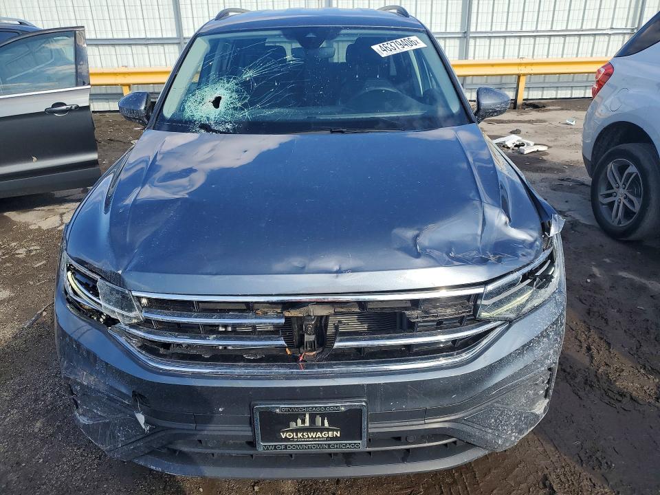 46379406 :رقم المزاد ، 3VVFB7AX1RM184711 vin ، 2024 Volkswagen Tiguan مزاد بيع