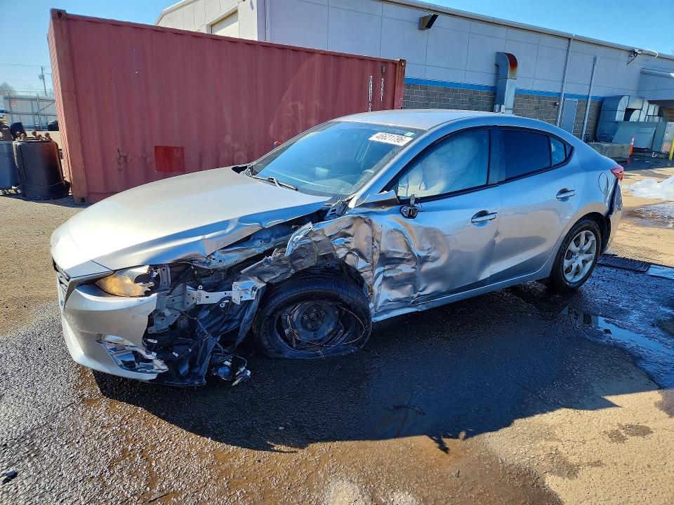 46621796 :رقم المزاد ، JM1BM1T7XG1346590 vin ، 2016 Mazda 3 مزاد بيع