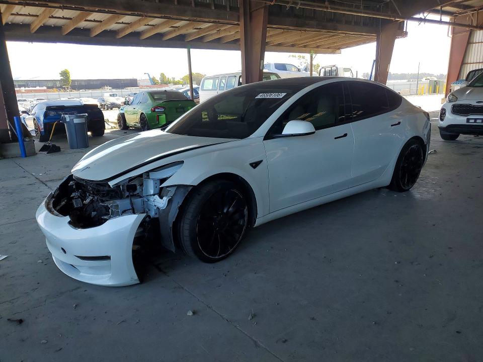 2020 Tesla Model 3 მანქანა იყიდება აუქციონზე, vin: 5YJ3E1EC8LF742868, აუქციონის ნომერი: 46506106