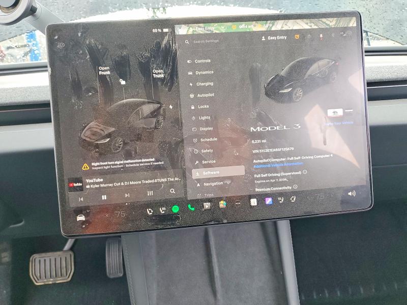 Продажа на аукционе авто 2025 Tesla Model 3, vin: 5YJ3E1EA6SF135879, номер лота: 79125625