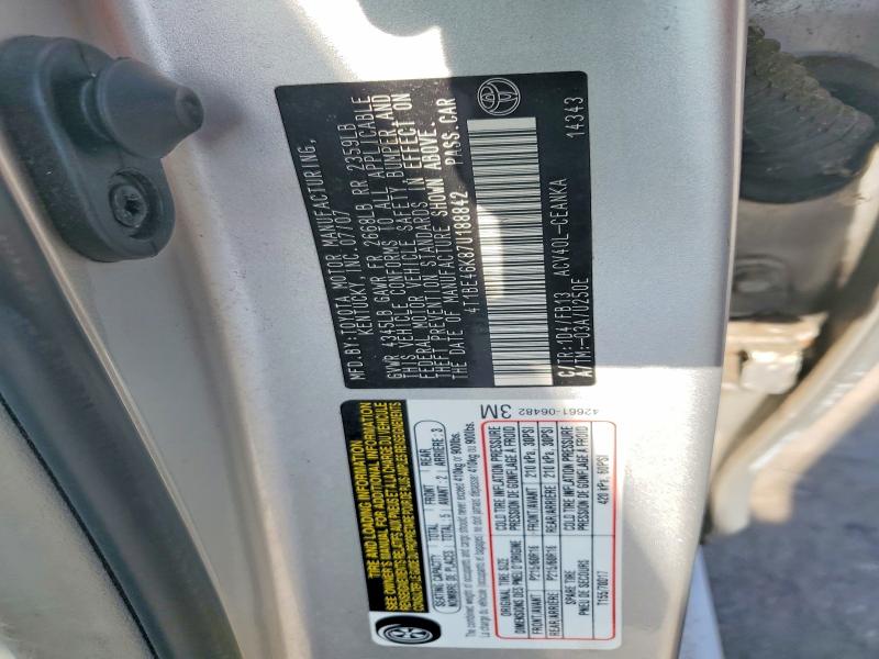 Продажа на аукционе авто 2007 Toyota Camry, vin: 4T1BE46K87U188842, номер лота: 47436676