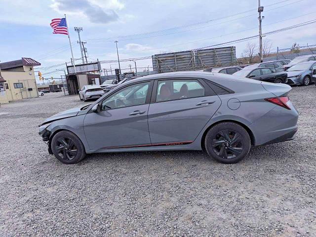 48442536 :رقم المزاد ، KMHLM4AG6MU091838 vin ، 2021 Hyundai Elantra مزاد بيع