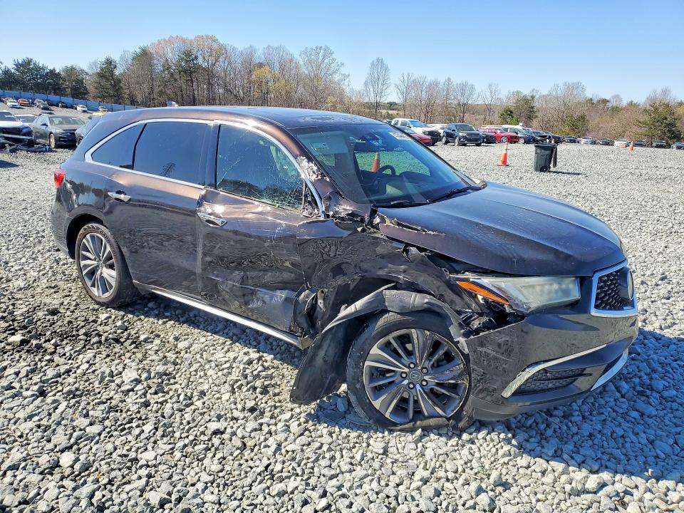 2017 Acura Mdx მანქანა იყიდება აუქციონზე, vin: 5FRYD3H59HB009798, აუქციონის ნომერი: 47348486