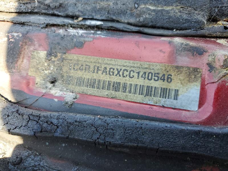47896456 :رقم المزاد ، 1C4RJFAGXCC140546 vin ، 2012 Jeep Grand Cherokee مزاد بيع