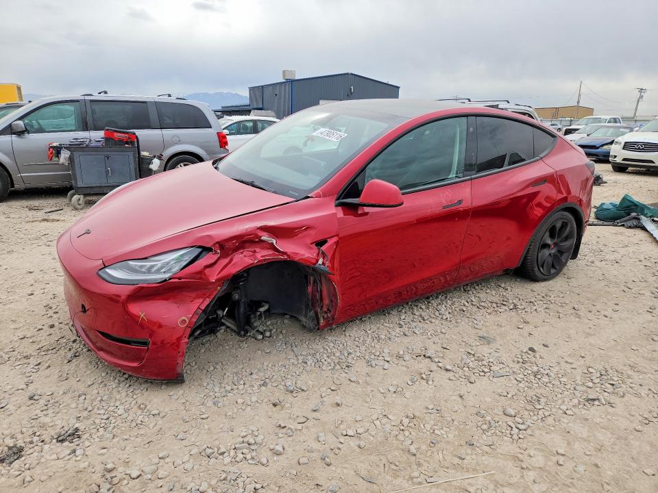 Aukcja sprzedaży 2021 Tesla Model Y, vin: 5YJYGAEE1MF216889, numer aukcji: 47905116