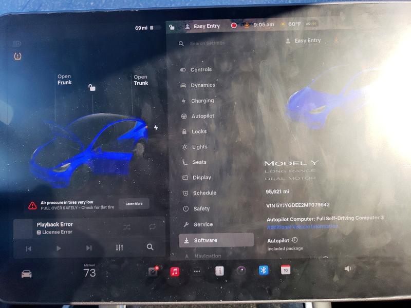 2021 Tesla Model Y მანქანა იყიდება აუქციონზე, vin: 5YJYGDEE2MF079642, აუქციონის ნომერი: 42047556