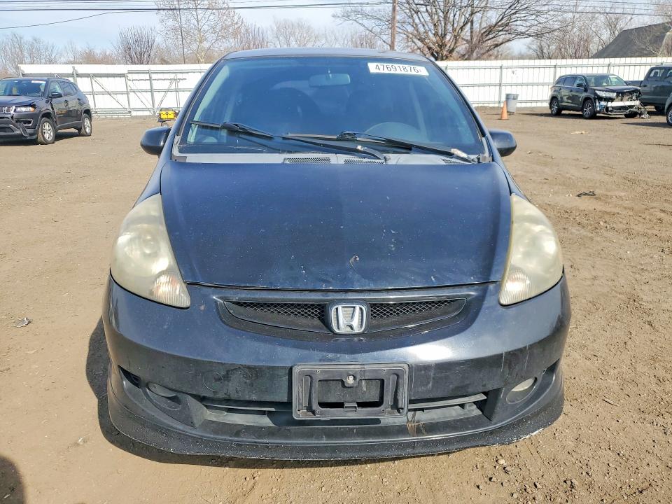 47691876 :رقم المزاد ، JHMGD37687S046381 vin ، 2007 Honda Fit مزاد بيع