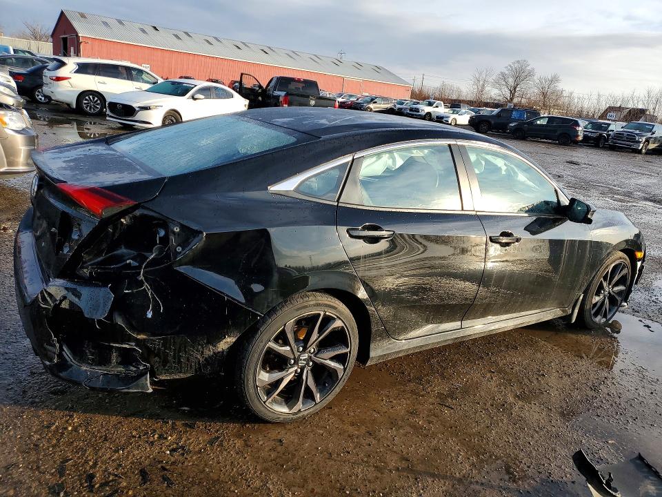 2020 Honda Civic მანქანა იყიდება აუქციონზე, vin: 2HGFC2F82LH034422, აუქციონის ნომერი: 79270665