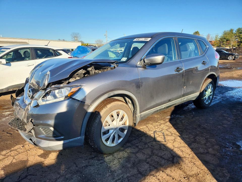 Auction sale of the 2016 Nissan Rogue, vin: KNMAT2MVXGP712921, lot number: 45611766