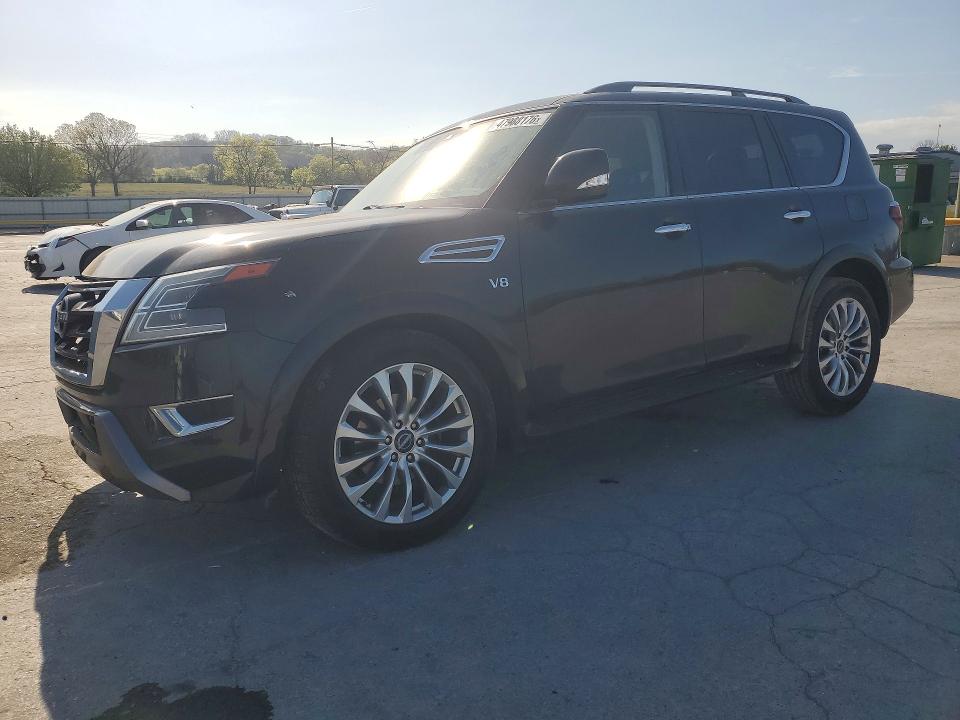 2021 Nissan Armada მანქანა იყიდება აუქციონზე, vin: JN8AY2AD9M9661350, აუქციონის ნომერი: 47988176