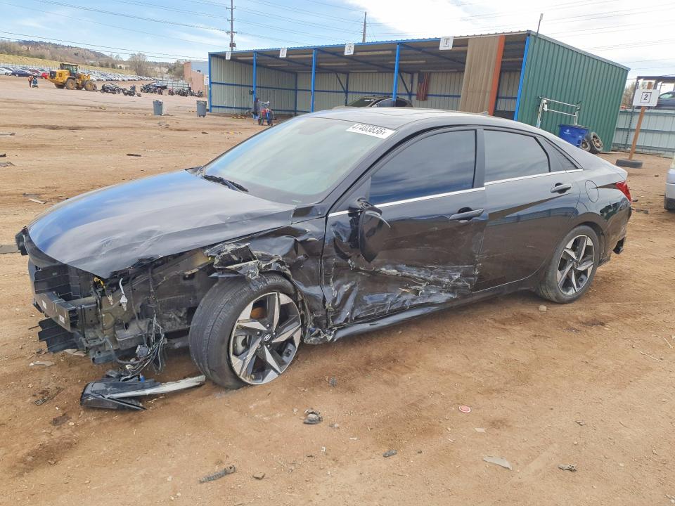 2023 Hyundai Elantra მანქანა იყიდება აუქციონზე, vin: KMHLP4AG4PU371575, აუქციონის ნომერი: 47403836
