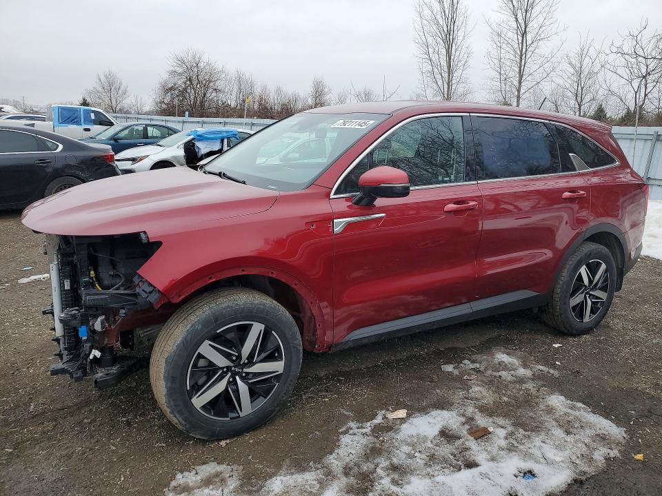 2022 Kia Sorento მანქანა იყიდება აუქციონზე, vin: 5XYRGDLC0NG111763, აუქციონის ნომერი: 79211145