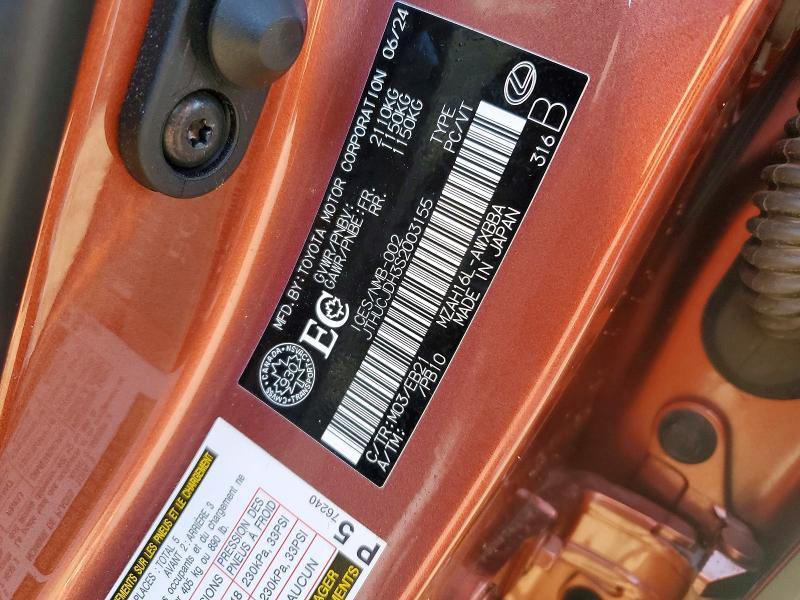 Aukcja sprzedaży 2025 Lexus Ux, vin: JTHUCJDH3S2003155, numer aukcji: 46715266