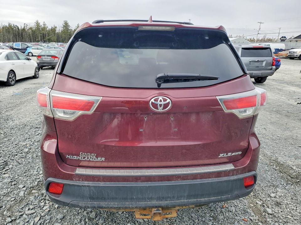 46442626 :رقم المزاد ، 5TDJKRFH5FS143466 vin ، 2015 Toyota Highlander مزاد بيع