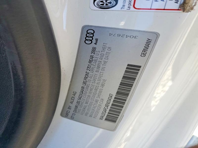 Продажа на аукционе авто 2014 Audi A7, vin: WAU2GAFC4EN034347, номер лота: 47709446