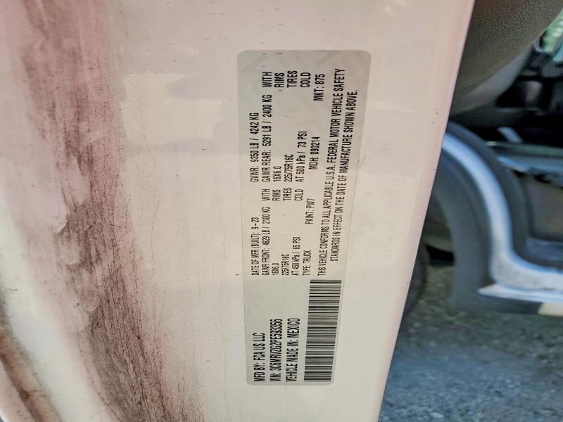 2023 Ram Promaster 3500 მანქანა იყიდება აუქციონზე, vin: 3C6MRVZG2PE593356, აუქციონის ნომერი: 45671866