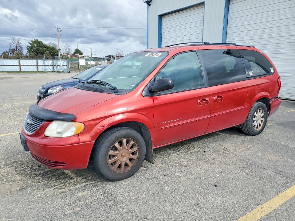 2001 Chrysler Town & Country მანქანა იყიდება აუქციონზე, vin: 2C8GP74LX1R395253, აუქციონის ნომერი: 53827796