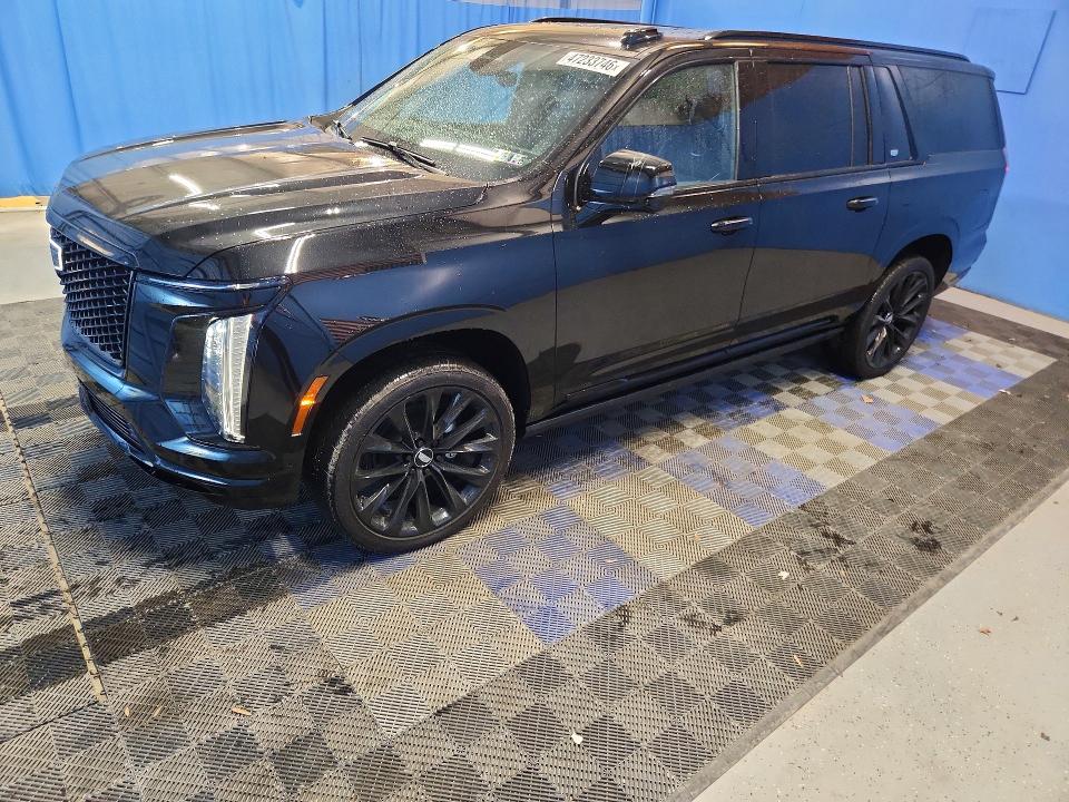 47233746 :رقم المزاد ، 1GYS9RRL9SR410675 vin ، 2025 Cadillac Escalade مزاد بيع