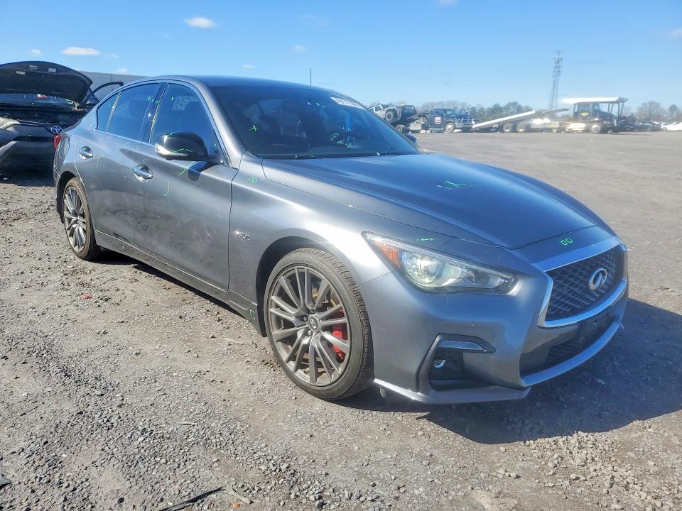 2018 Infiniti Q50 მანქანა იყიდება აუქციონზე, vin: JN1FV7AR8JM481226, აუქციონის ნომერი: 46177306
