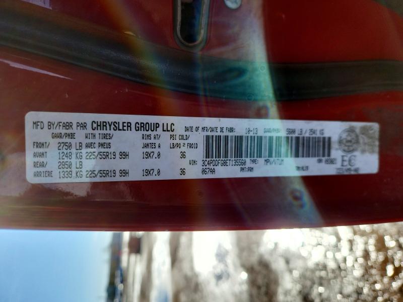 79970105 :رقم المزاد ، 3C4PDDFG8ET135560 vin ، 2014 Dodge Journey مزاد بيع