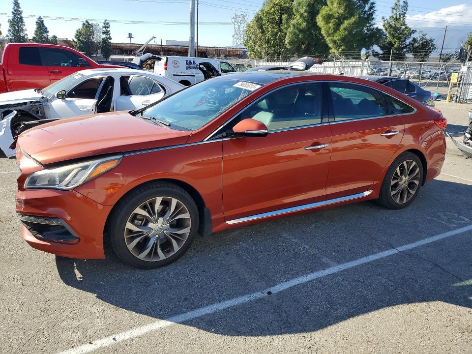 2015 Hyundai Sonata მანქანა იყიდება აუქციონზე, vin: 5NPE34ABXFH191748, აუქციონის ნომერი: 79655815