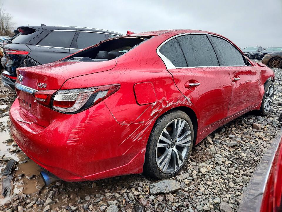 Продажа на аукционе авто 2021 Infiniti Q50, vin: JN1EV7CRXMM751067, номер лота: 41874446