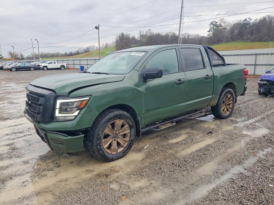 45500236 :رقم المزاد ، 1N6AA1EF2RN107939 vin ، 2024 Nissan Titan مزاد بيع